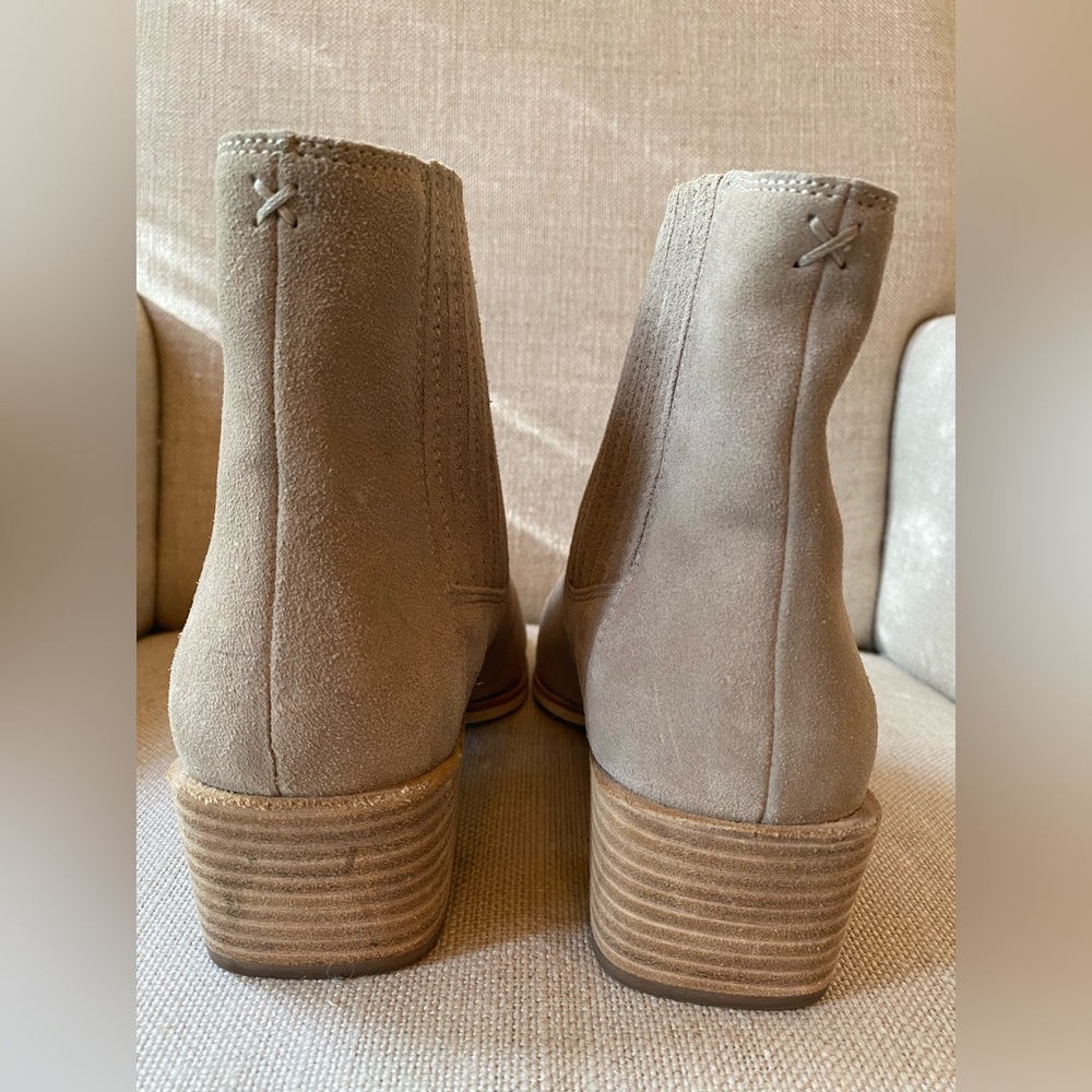 Rag & Bone Womens Rover Suede Ankle Boots in Taupe Sz 39/9 - Picture 5 of 11